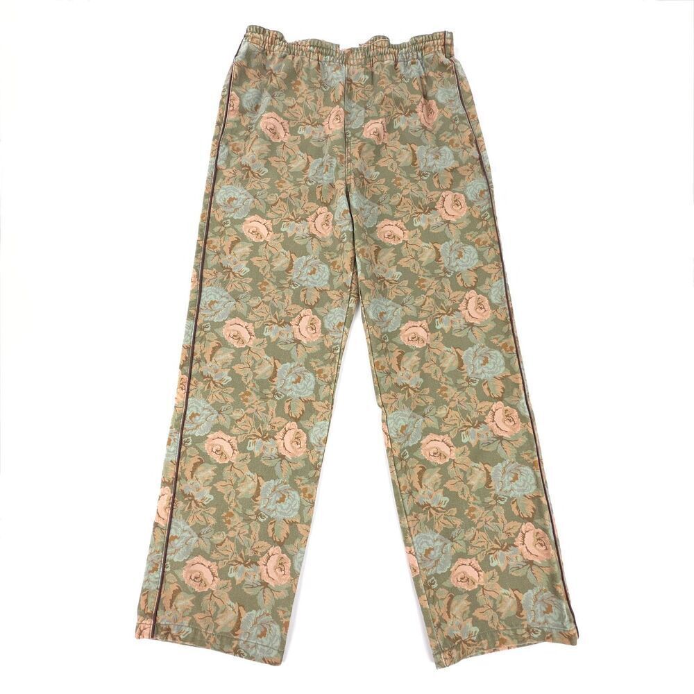 NEW H&M Edition John Boyega Floral Print Pants Vintage Novelty Clean Boy Casual